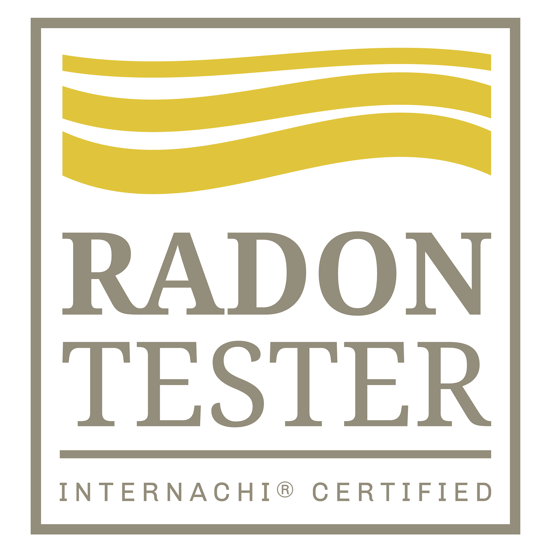 Internachi radon logo